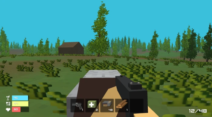 Pixel Survival gameplay